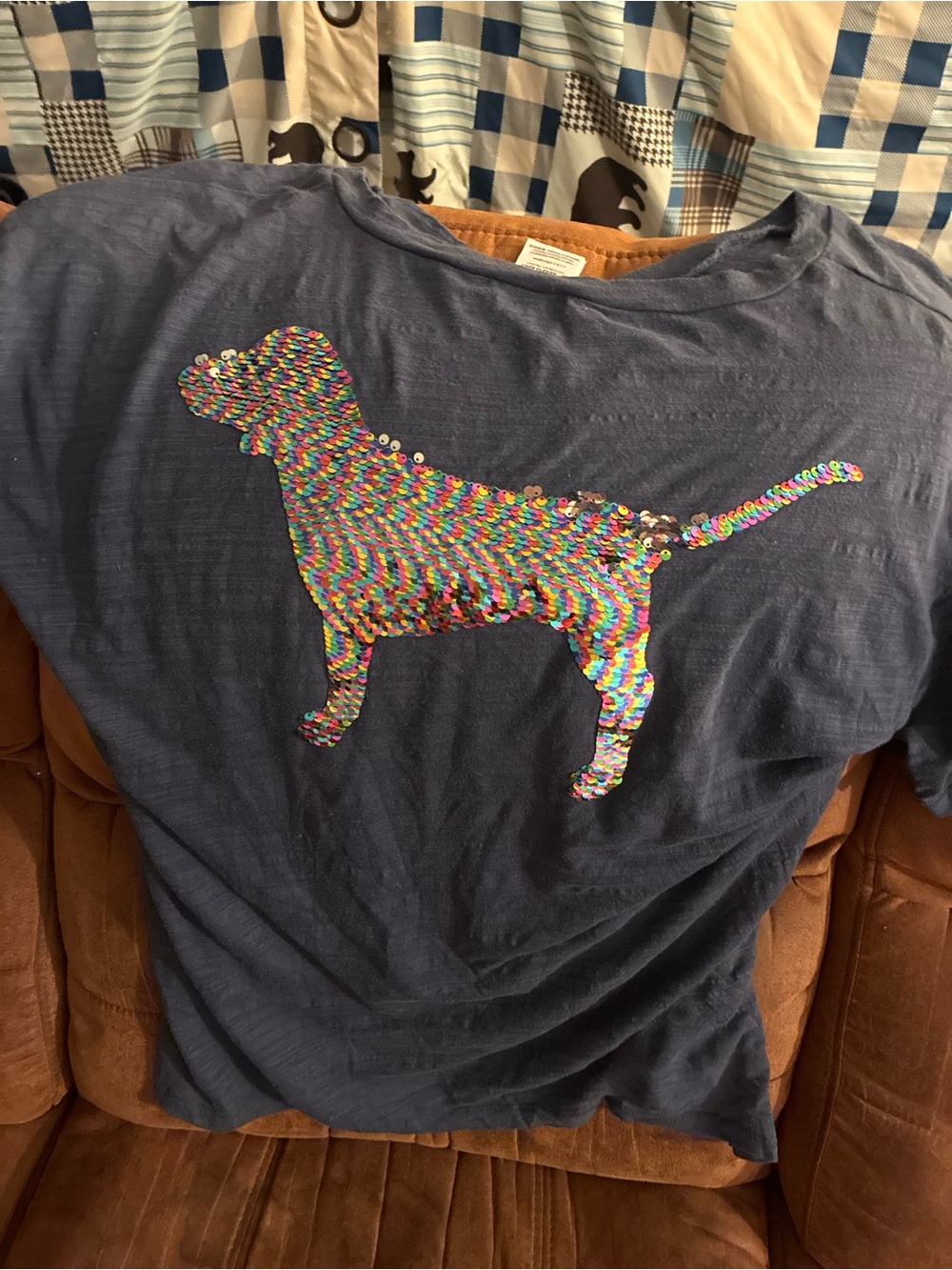 Pink vs mermaid bling dog tee